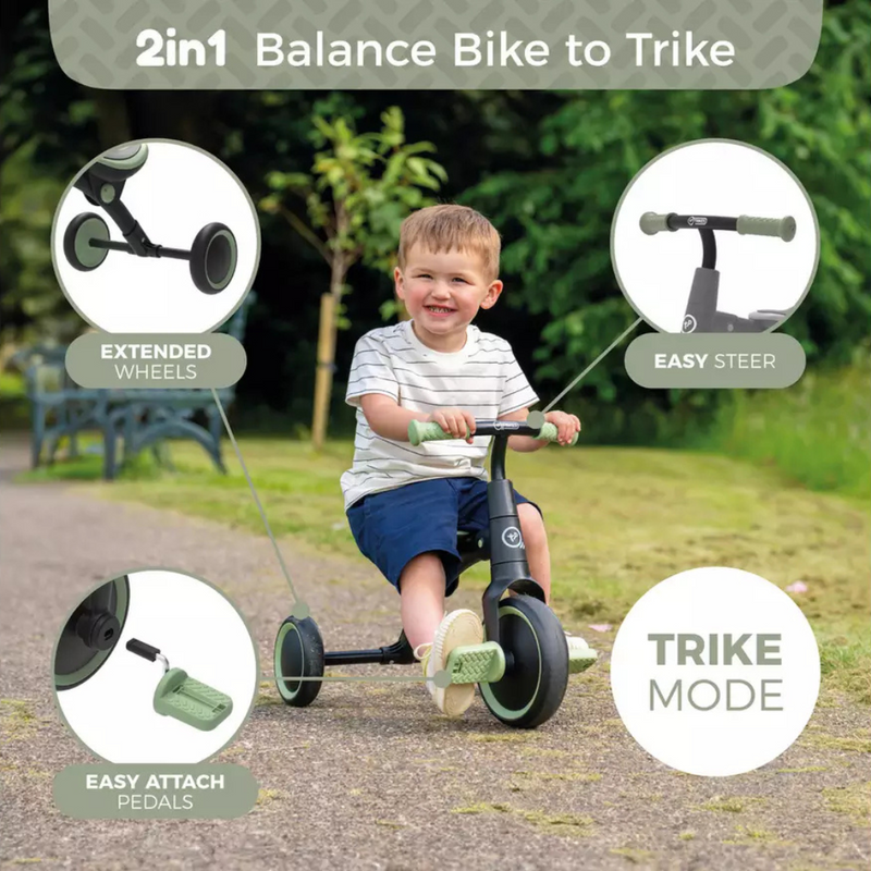 Balance Bike to Trike