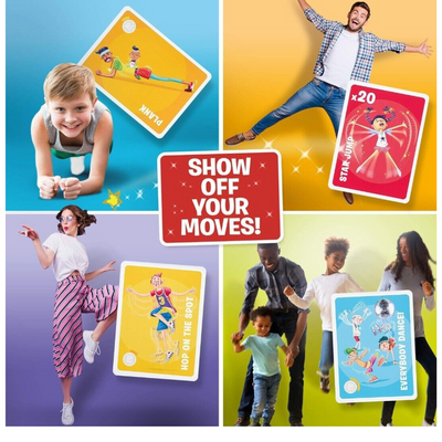 TOMY Active Snap Card Game Keep Fit Exercise mulveys.ie nationwide shipping