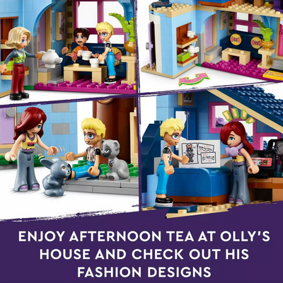 LEGO Friends Olly and Paisley's Family Houses