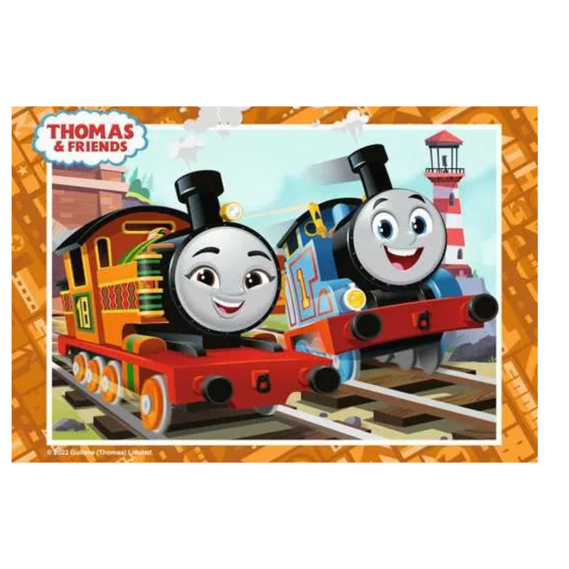 Children’s Puzzle Thomas & Friends, 4 in a Box - 12 + 16 + 20 + 24 Pieces Puzzle