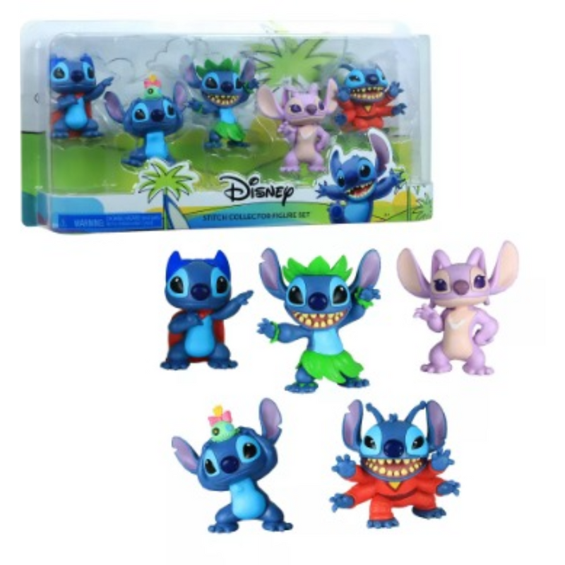 Disney Lilo and Stitch Collector Figure Set - 5pk mulveys.ie nationwide shipping