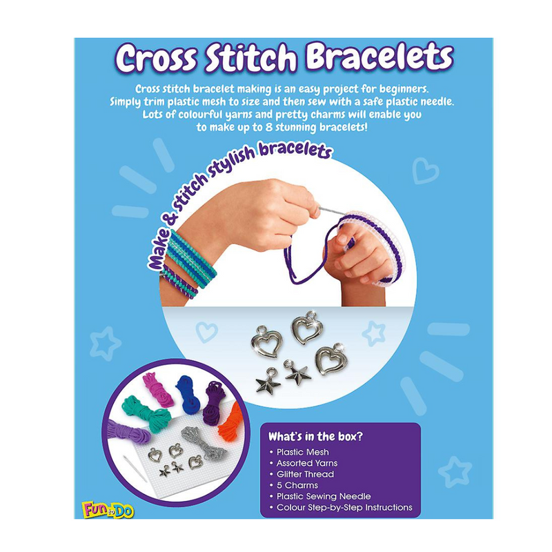 John Adams Cross Stitch Bracelets Craft Kit