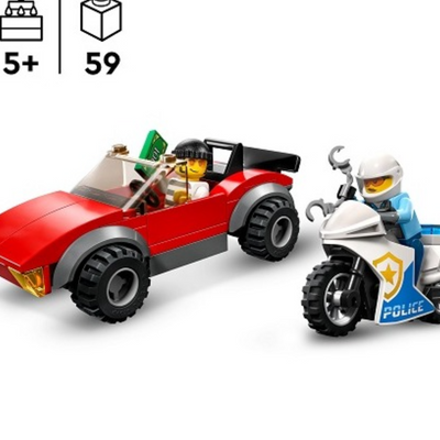  LEGO City LEGO 60392 Police Bike Car Chase mulveys.ie nationwide shipping