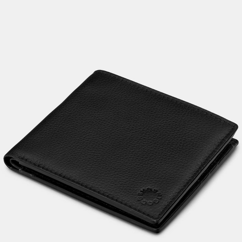 TWO FOLD EAST WEST BLACK LEATHER WALLET mulveys.ie nationwide shipping