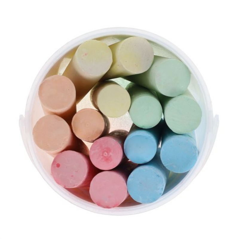 World of Colour Bucket 15 Jumbo Sidewalk Chalk - Coloured mulveys.ie nationwide shipping