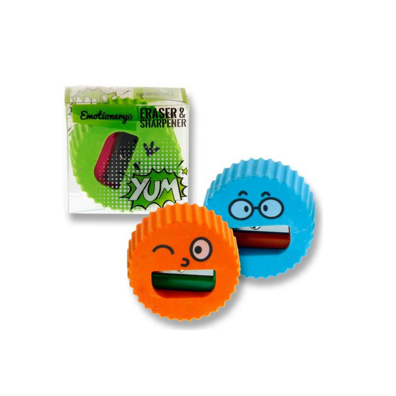 EMOTIONWERY NOVELTY ERASER & SHARPNER