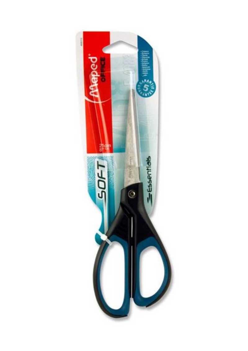 Maped Essentials 21Cm Soft Grip Scissors mulveys.ie nationwide shipping