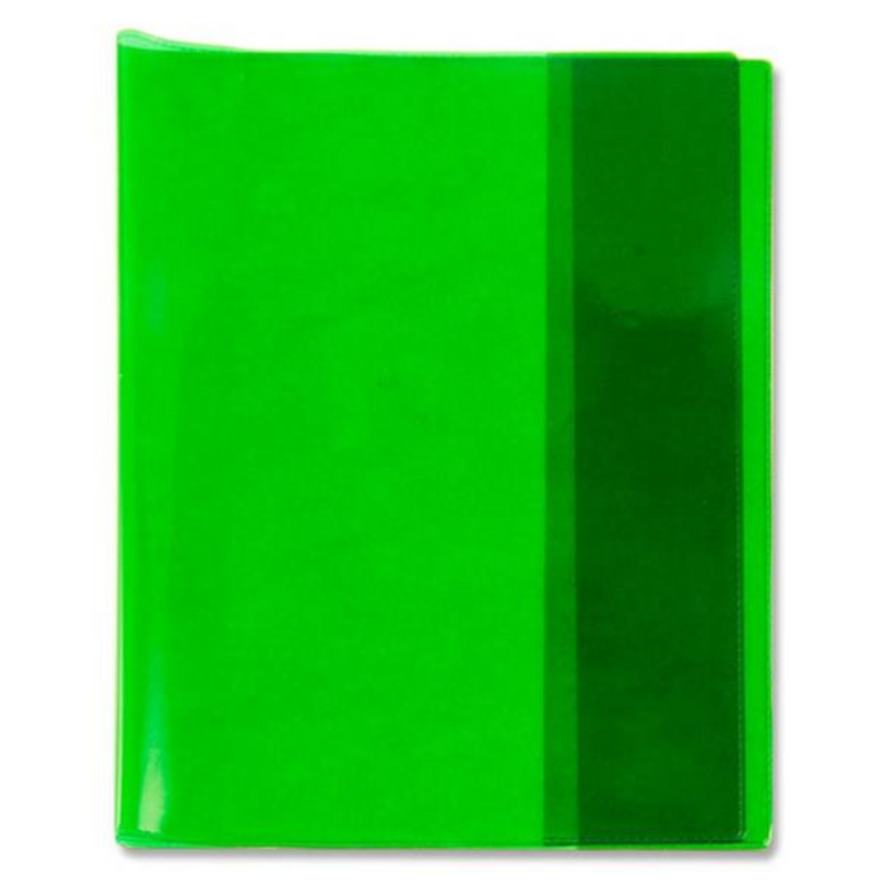 Student Solutions * Pkt.5 Pvc Heavy Duty Copy Book Covers - 5 Asst Transparent Colours mulveys.ie nationwide shipping