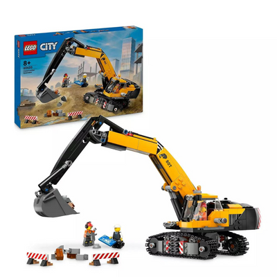 LEGO City Yellow Construction Excavator Toy 60420 mulveys.ie nationwide shipping