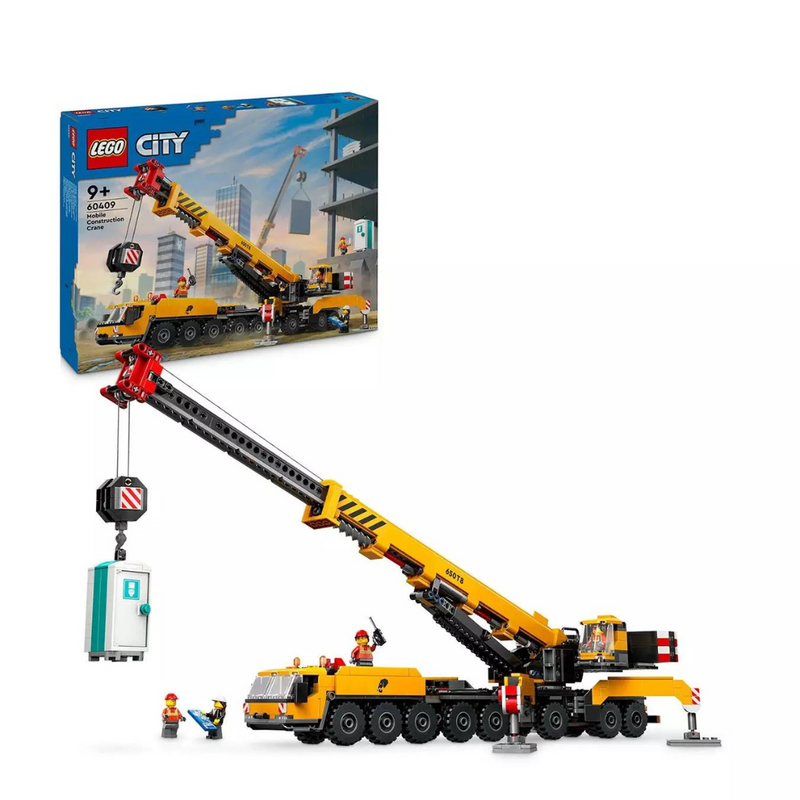 LEGO City Yellow Mobile Construction Crane Toy 60409 mulveys.ie nationwide shipping