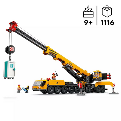 LEGO City Yellow Mobile Construction Crane Toy 60409 mulveys.ie nationwide shipping