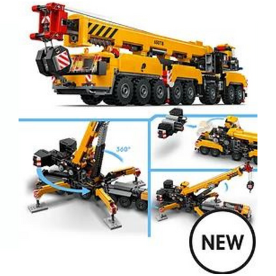 LEGO City Yellow Mobile Construction Crane Toy 60409 mulveys.ie nationwide shipping