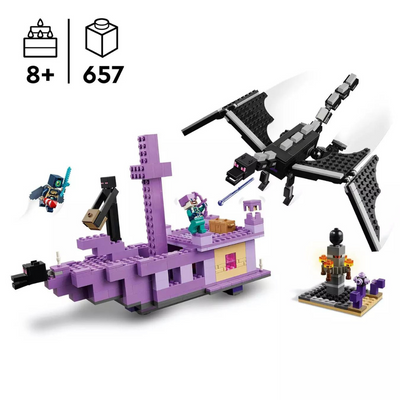 LEGO Minecraft The Ender Dragon and End Ship 21264 mulveys.ie nationwide shipping