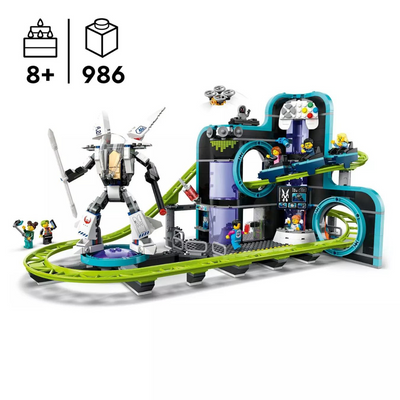 LEGO City Robot World Roller-Coaster Park Toy 60421 mulveys.ie nationwide shipping