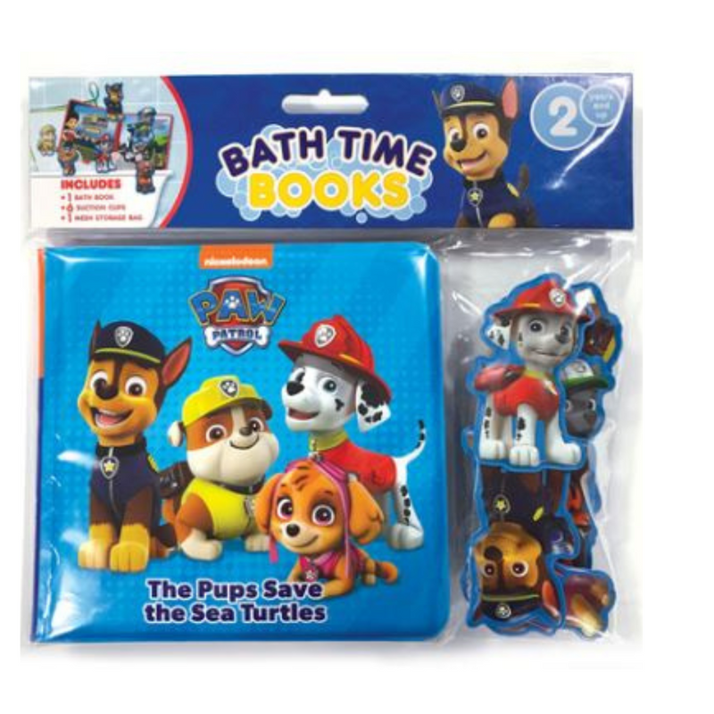 NICK PAW PATROL BATH TIME BOOKS (EVA) MULVEYS.IE NATIONWIDE SHIPPING