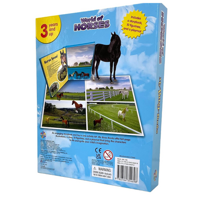 Phidal - World of Horses My Busy Books -10 Figurines and a Playmat mulveys.ie nationwide shipping