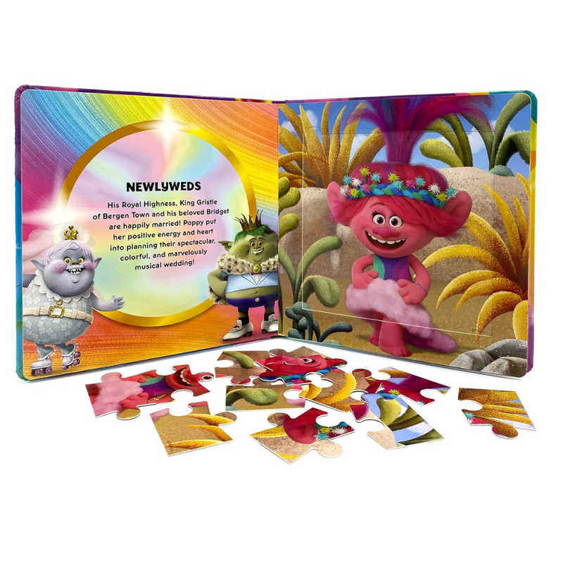 Phidal – Trolls Band Together My First Puzzle Book - Jigsaw Book for Kids Children mulveys.ie nationwide shipping