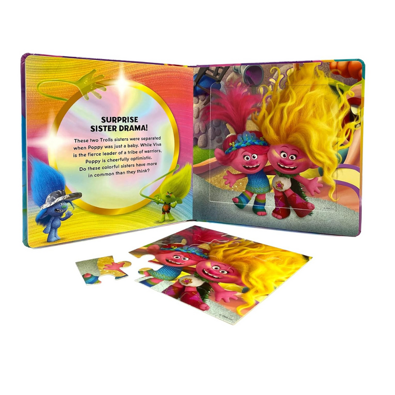 Phidal – Trolls Band Together My First Puzzle Book - Jigsaw Book for Kids Children mulveys.ie nationwide shipping