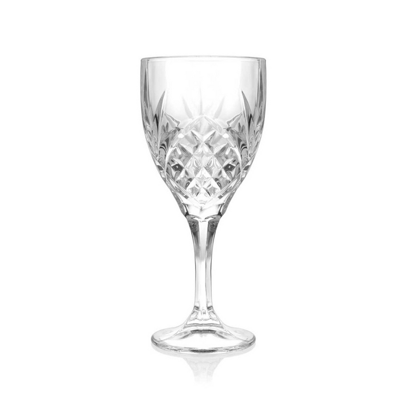 TIPPERARY CRYSTAL BELVEDERE WINE GLASSES - SET OF 6 mulveys.ie nationwide shipping