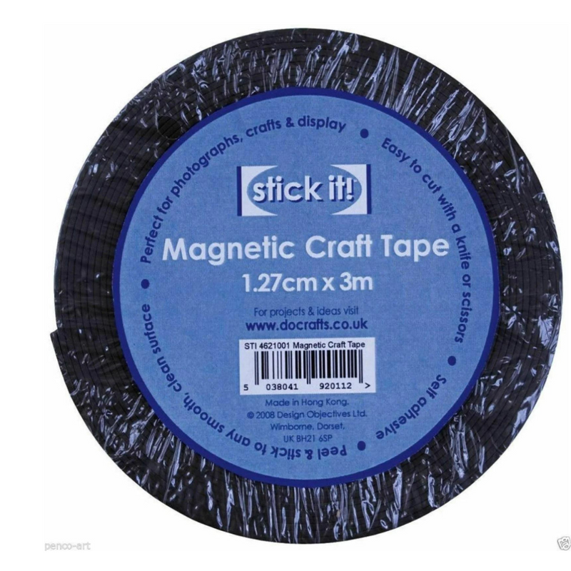 Stick It Magnetic Craft Tape 1.27cm X 3m mulveys.ie nationwide shipping