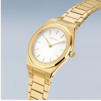 Bering Classic polished/brushed gold watch mulveys.ie nationwide shipping