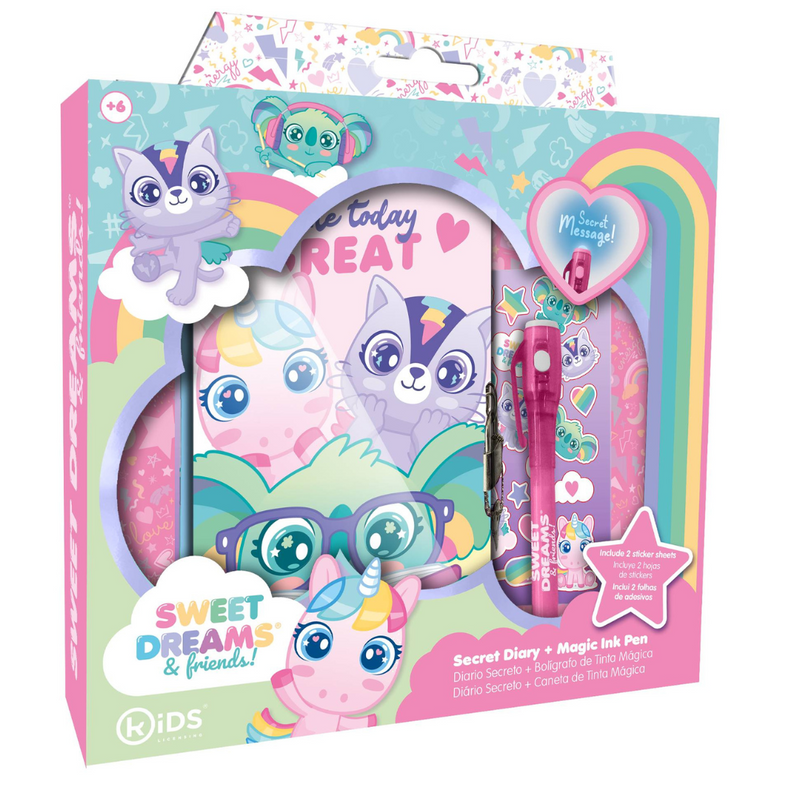 Sweet Dreams Magic Pen Diary mulveys.ie nationwide shipping