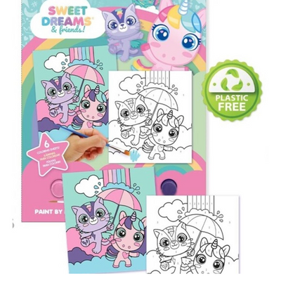 COLORING BOOK - SWEET DREAMS: PAINT THE NUMBERS mulveys.ie nationwide shipping