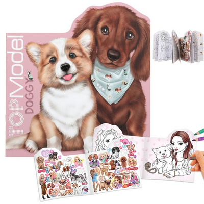 TOP Model Doggy Colouring Book Figural KITTY and DOGGY mulveys.ie nationwide shipping