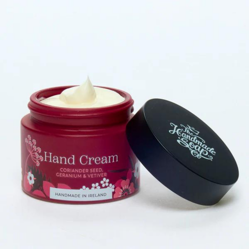 Handmade Soap Company Coriander Seed, Vetiver & Geranium Hand Cream  mulveys.ie nationwide shipping