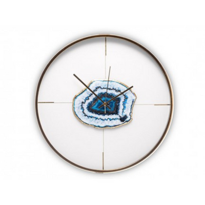THE GRANGE COLLECTION WALL CLOCK WITH AGATE CENTRE mulveys.ie nationwide shipping