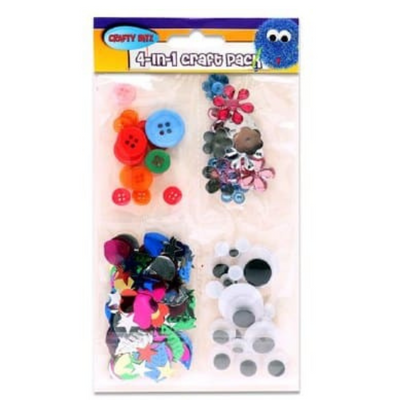 CRAFTY BITZ 4-IN-1 CRAFT PACK mulveys.ie nationwide shipping