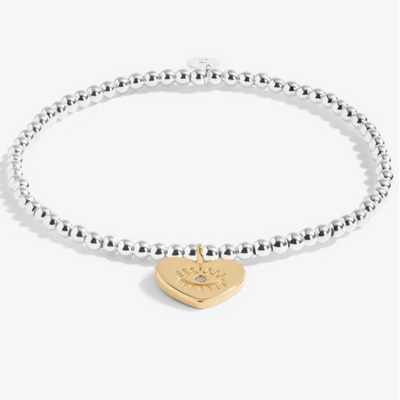 Joma Jewellery Love, Peace and Yoga bracelet