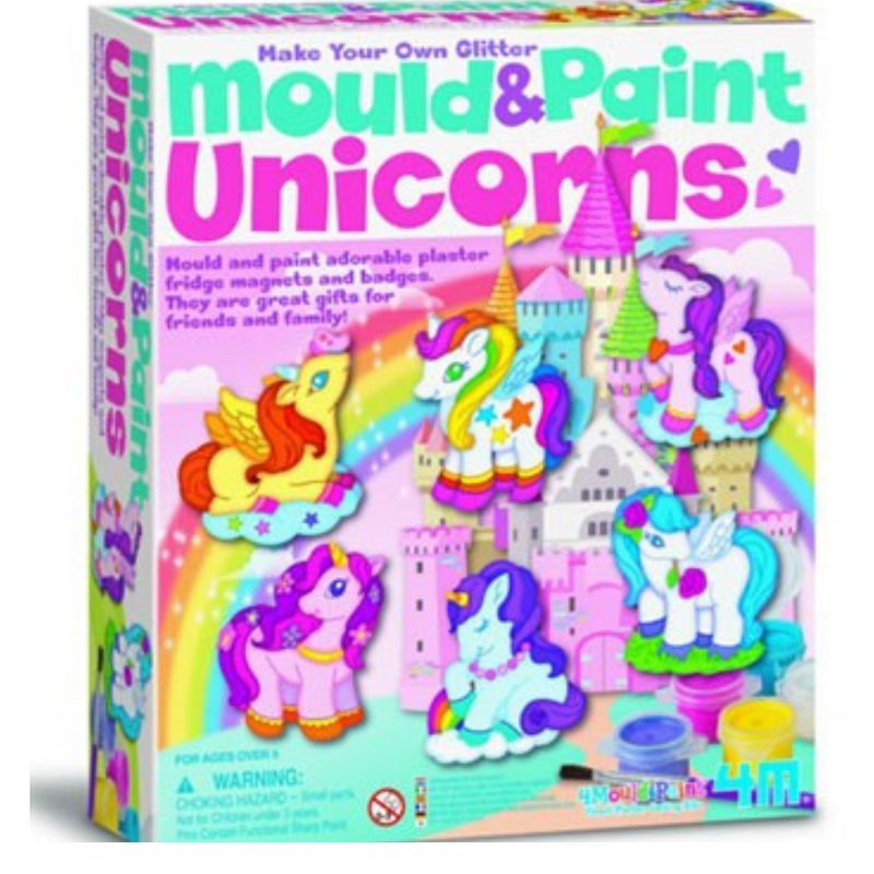 Mould & Paint Glitter Unicorn