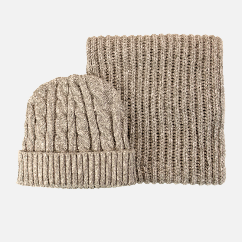 Portland Gift Chunky Knit Scarf & Beanie Hat