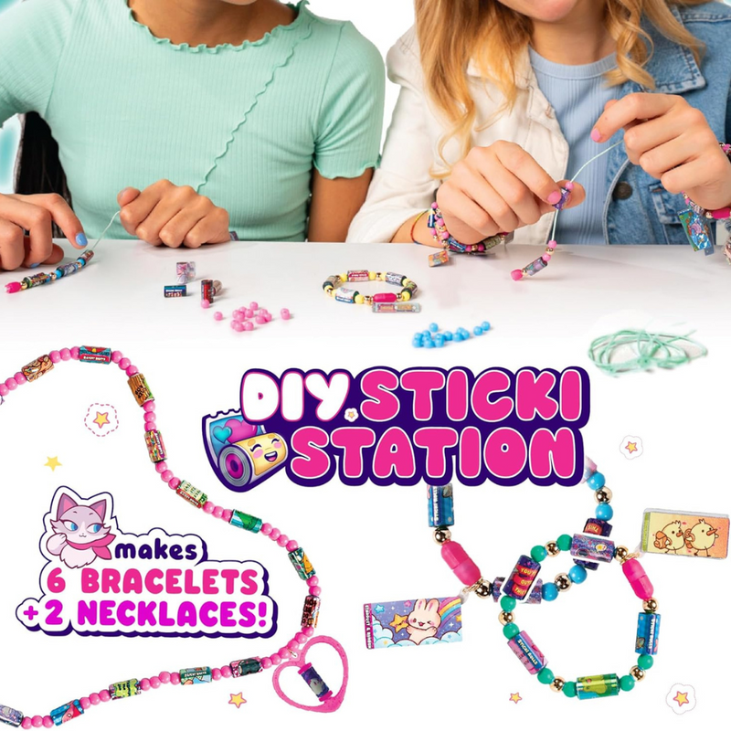 STICKI ROLLS Sticki Station - Ultimate DIY Sticker Jewellery Kit