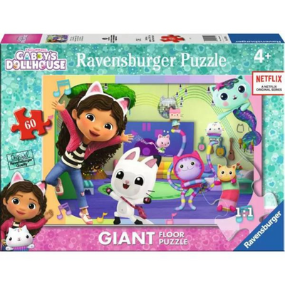 Gabby's Dollhouse | Giant Floor Puzzle | 60 Pieces