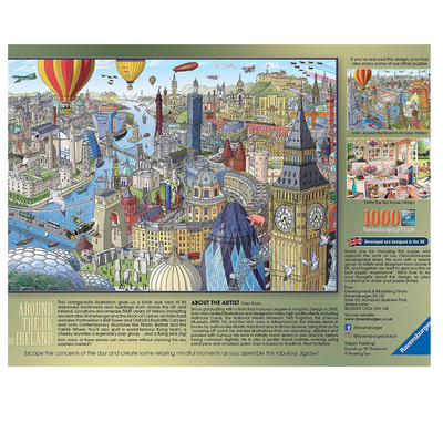 Ravensburger Around the UK and Ireland 1000 Piece Puzzle