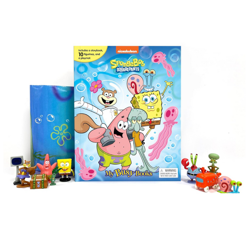 Nickelodeon Spongebob 25th Anniversary My Busy Books