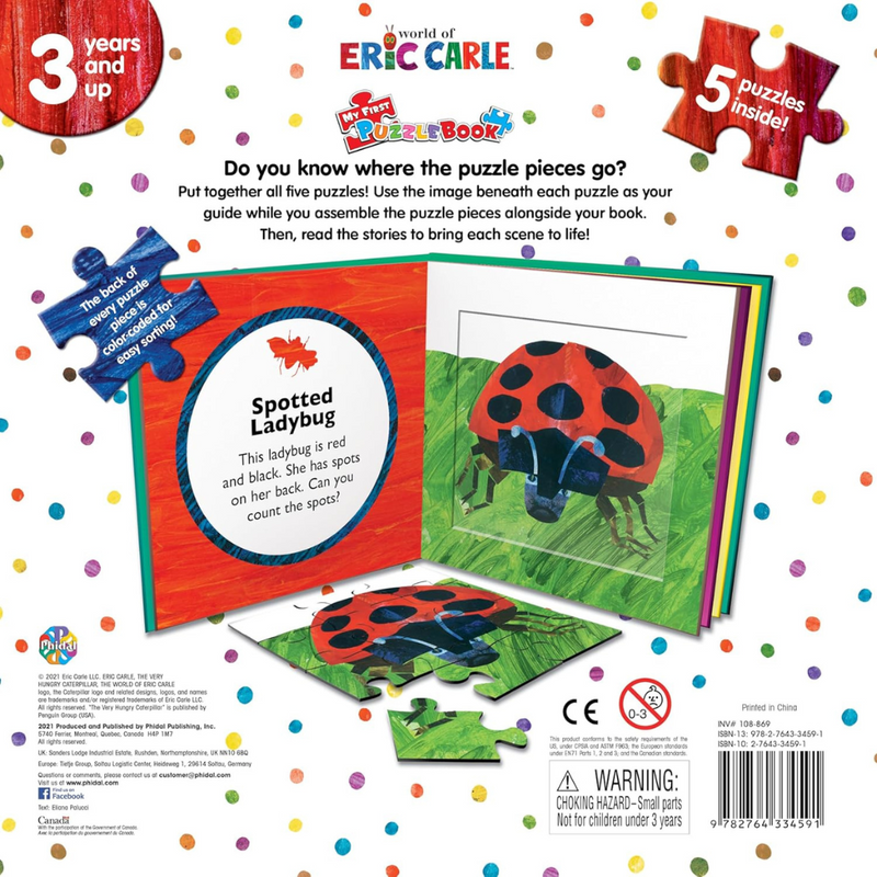 Phidal – World of Eric Carle My First Puzzle Book