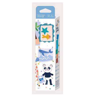 Haku Yoka 6 Cube Crayons - Ocean