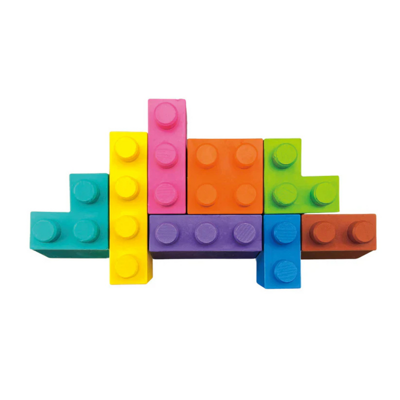 Haku Yoka Block Crayons - Triceratops