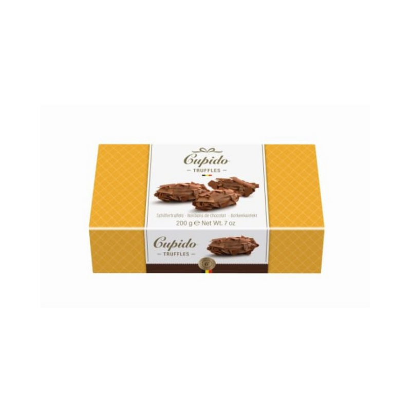 Cupido Milk Chocolate Flake Truffles 200 g