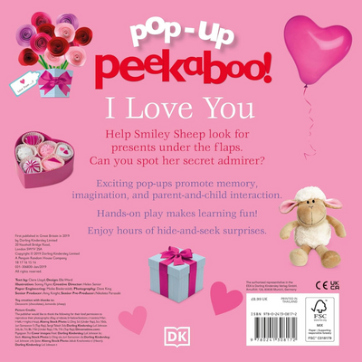 Pop-Up Peekaboo! I Love You Board book