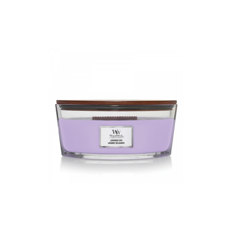 LAVENDER SPA ELLIPSE WOODWICK CANDLE