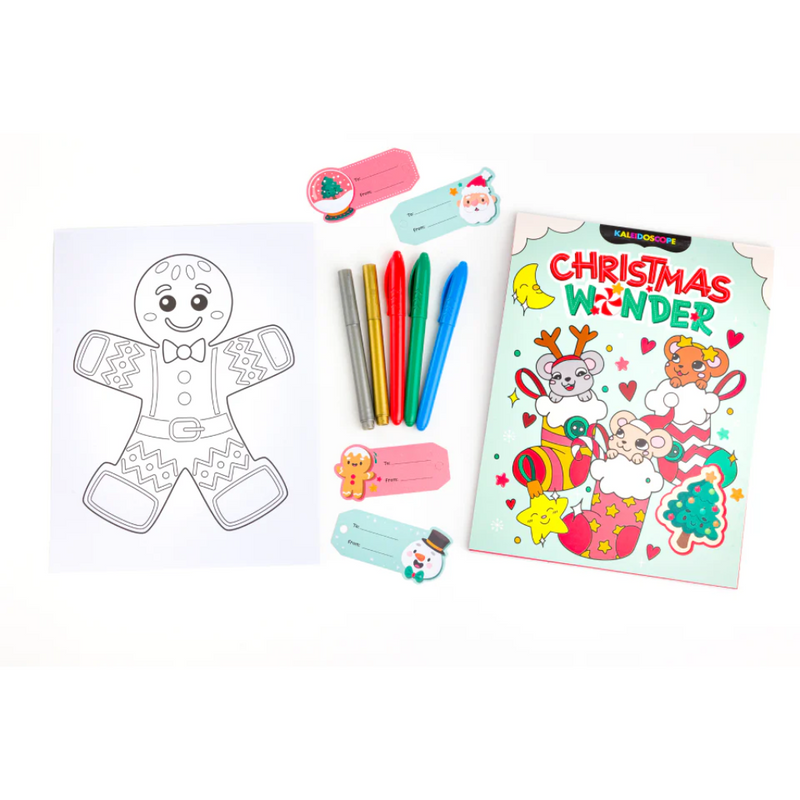 Kaleidoscope Colouring Kit: Christmas Wonder