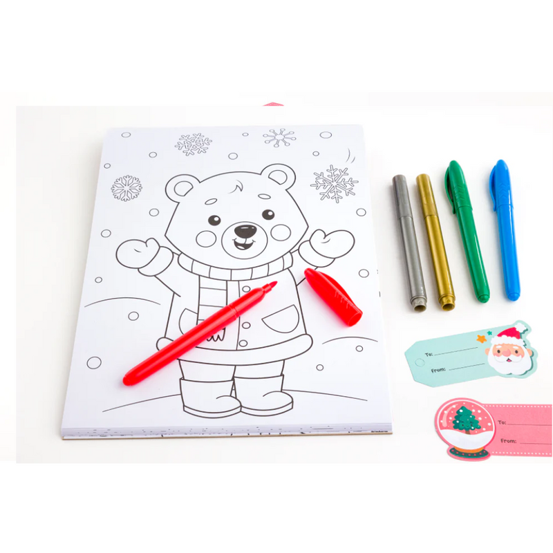 Kaleidoscope Colouring Kit: Christmas Wonder