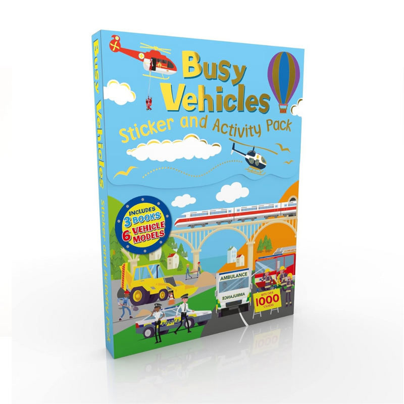 Sticker & Activity Pack Vehicles