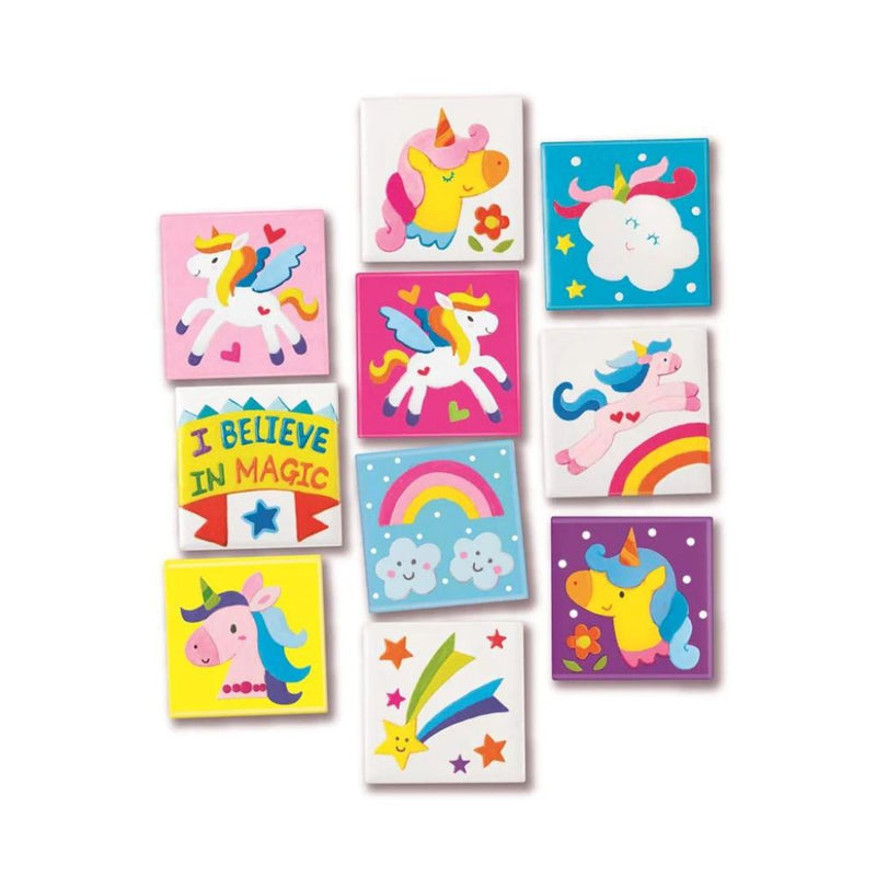 Creative Craft - Mini Tile Art - Unicorns