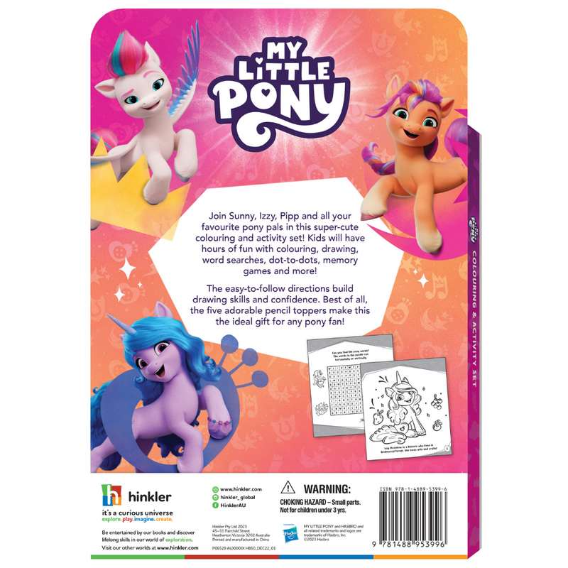 My Little pony pencil set