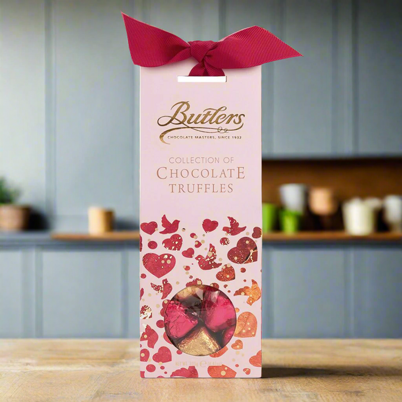 BUTLERS SPRING HEART TAPERED BOX 125G mulveys.ie nationwide shipping